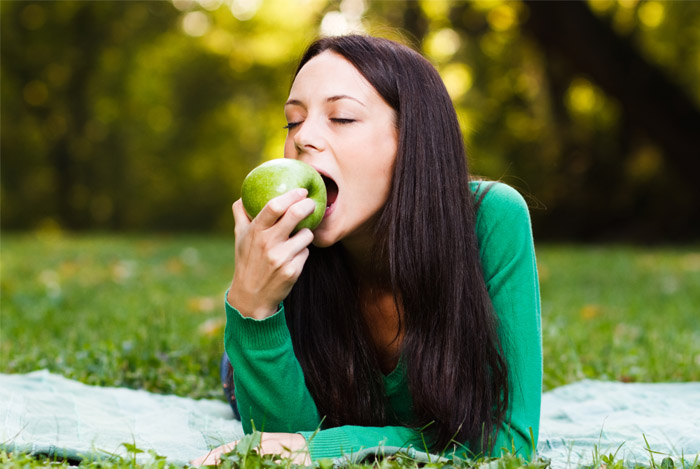 Apples keep your eyes healthy