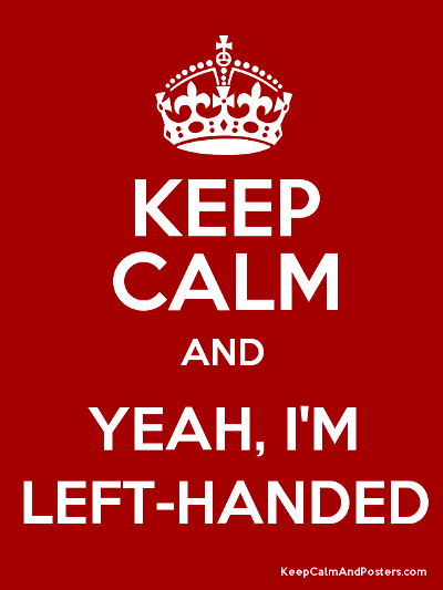 There is a holiday for lefties