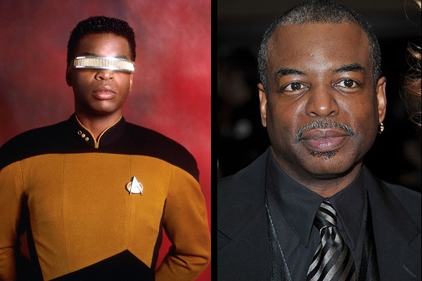 Star Trek: The Next Generation LeVar Burton As Lieutenant Geordi La Forge.