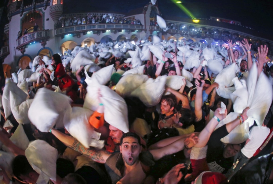 Biggest Pillow Fight