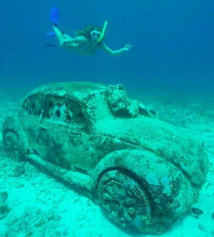 VW Bug In Cancun Mexico