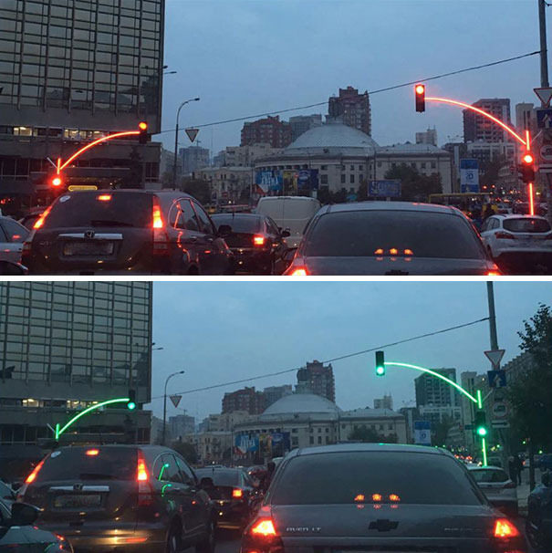 Extended Traffic Lights