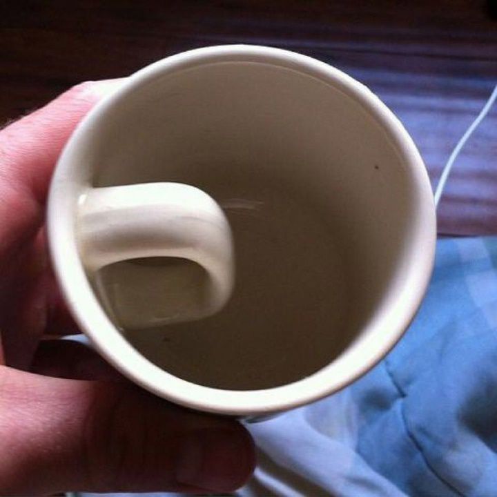 Cup With Its Handle Inside