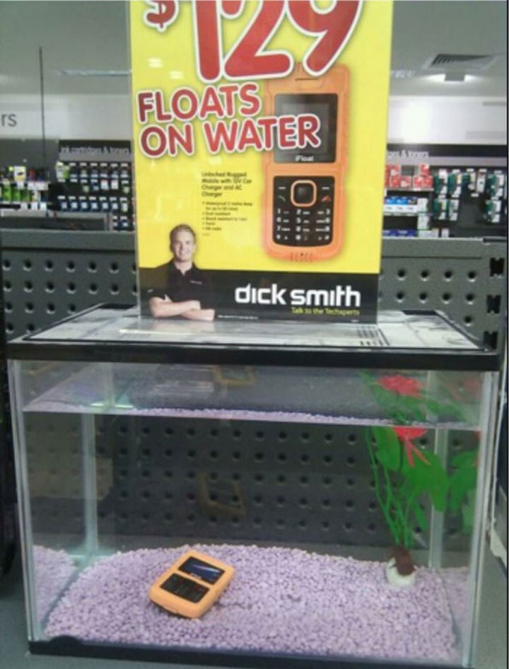 Phone In Water