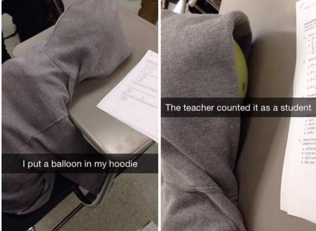 Balloon In Hoodie