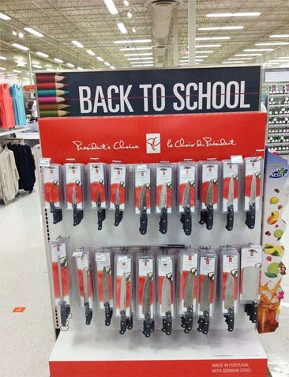 Knives In School Lane