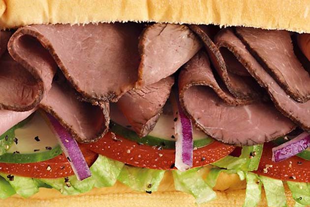 Roast Beef - Subway