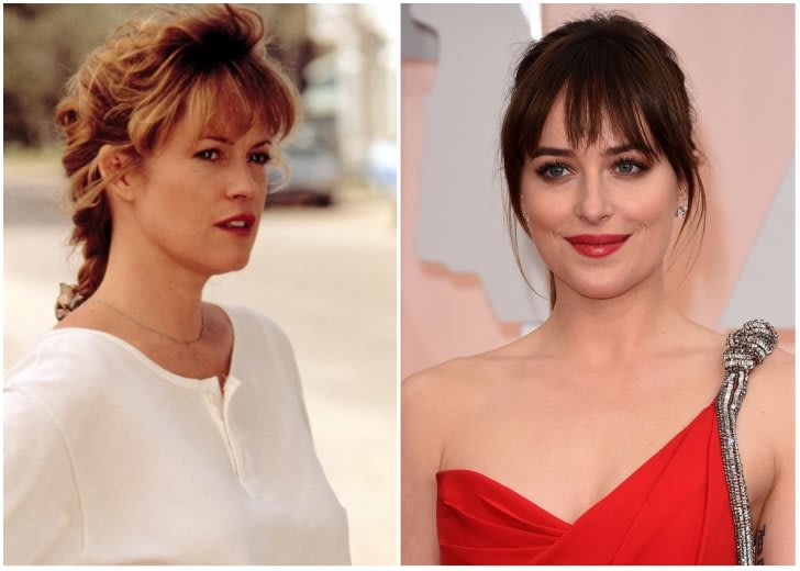 Melanie Griffith And Dakota Johnson