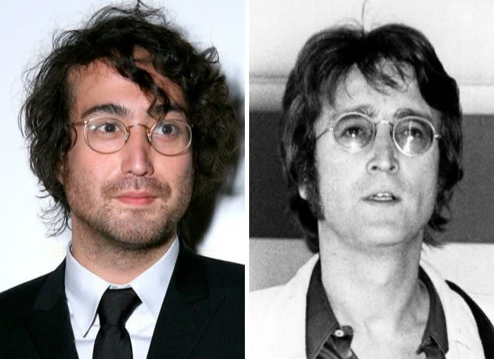 John Lennon and Sean Lennon