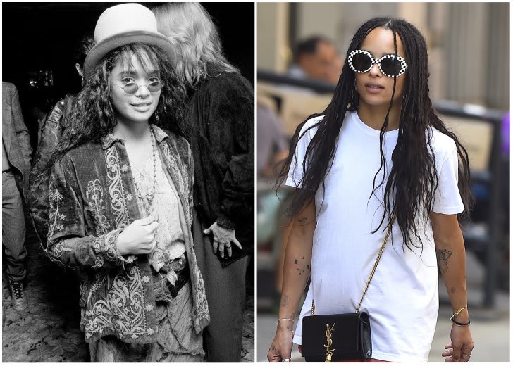 Lisa Bonet And Zoë Kravitz