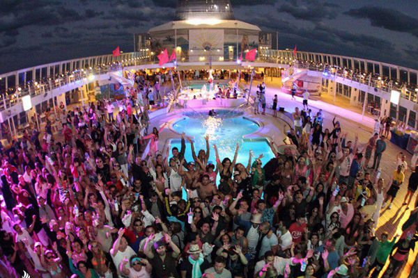 cruise ship crew party