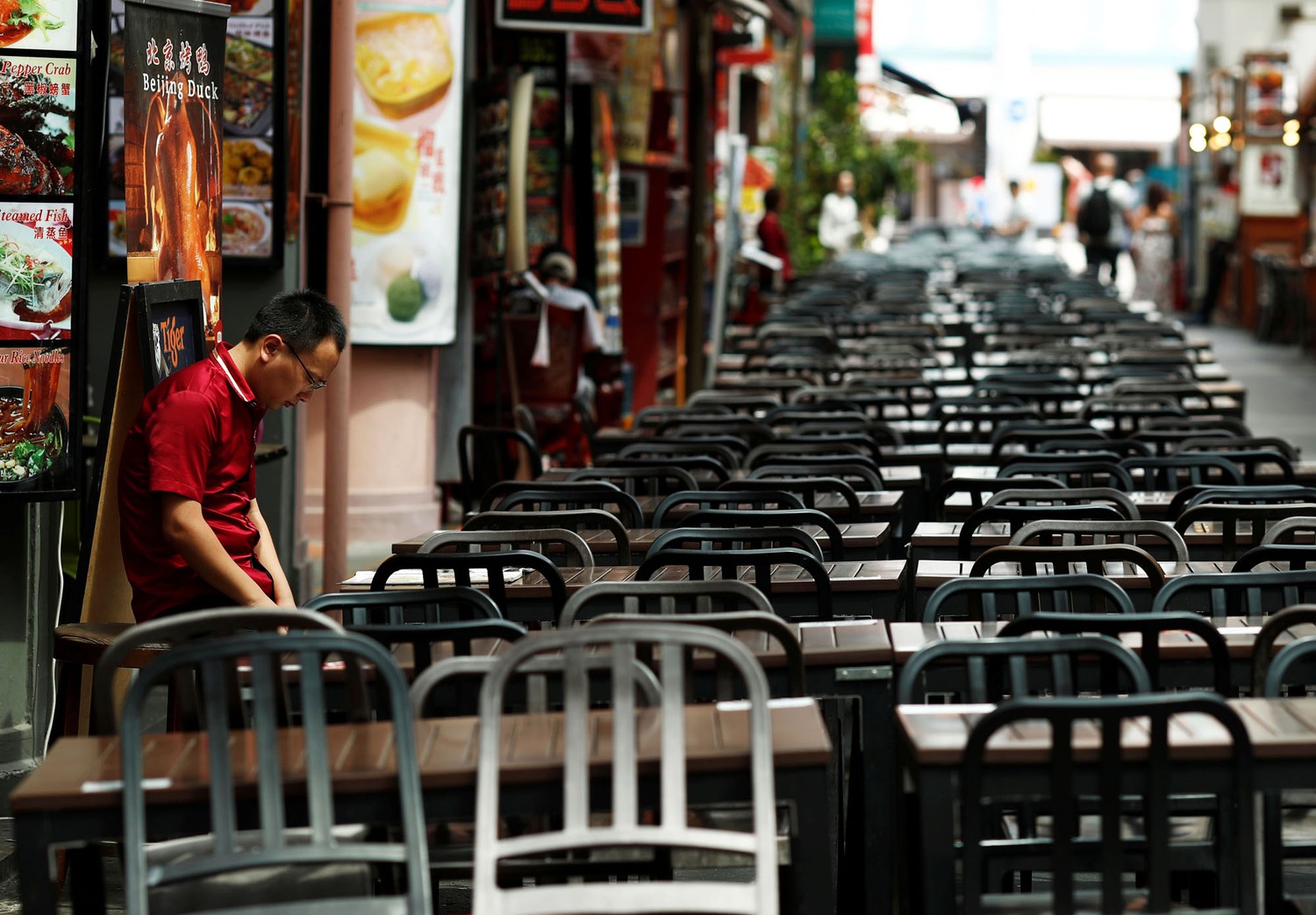 Restaurant In Chinatown, Singapore