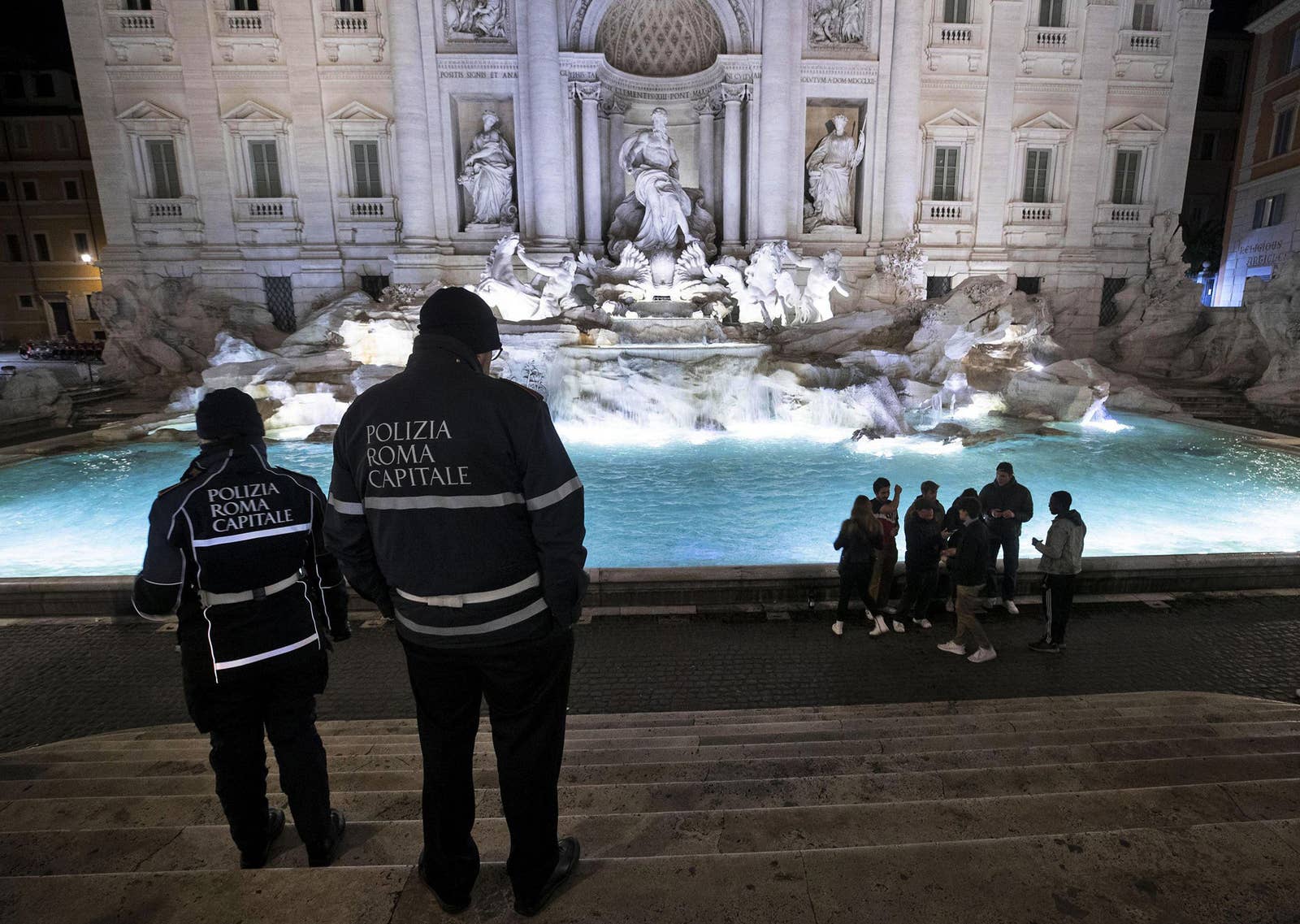 Trevi Fountain, Rome, Italy