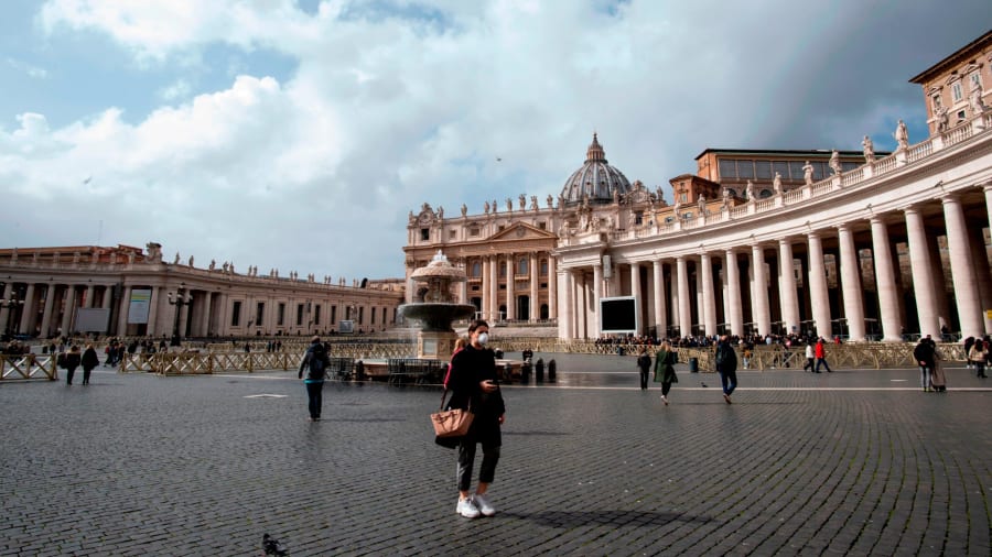 St. Peter's Square, Rome, Italy