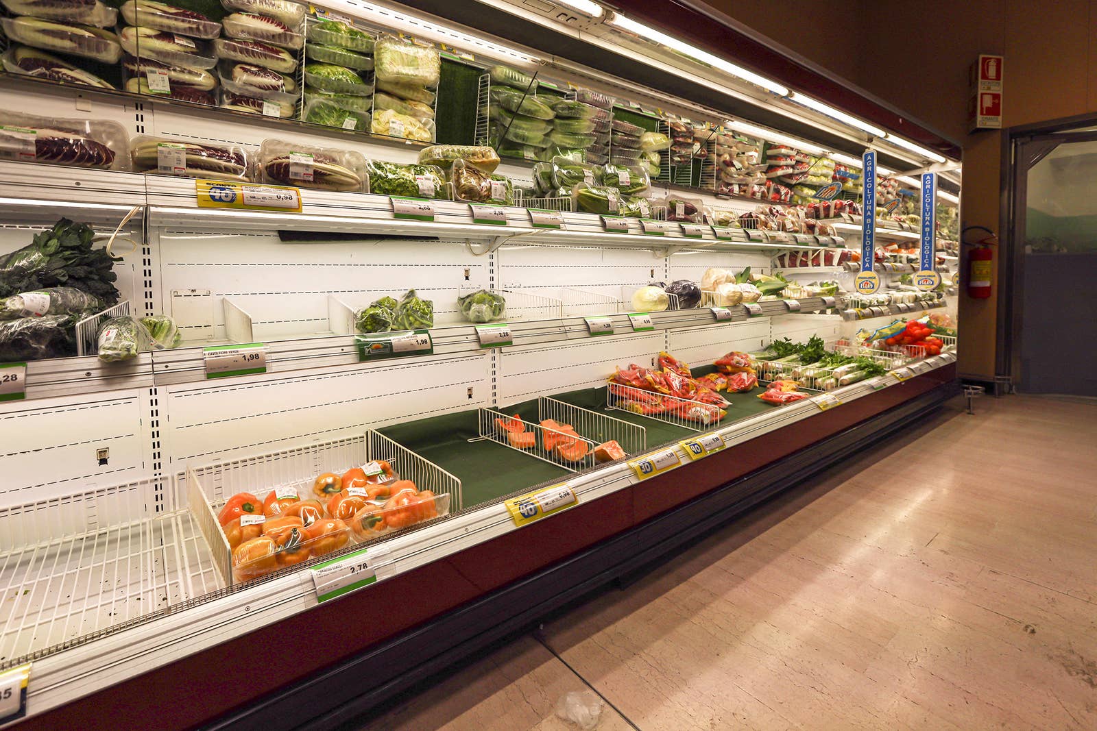 Supermarket In Turin, Italy