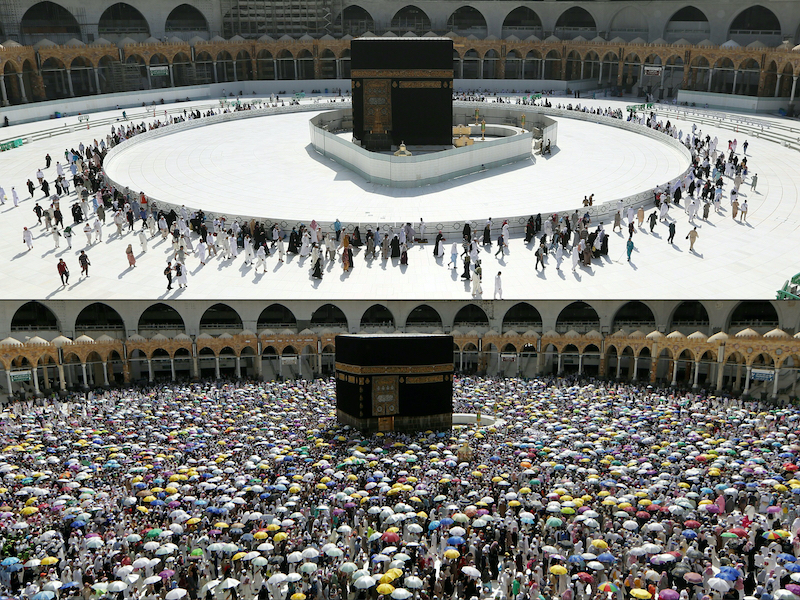 Kaaba, Grand Mosque In Mecca