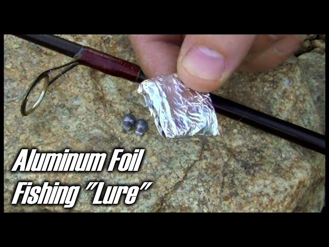 Fishing Lure Made Of Foil