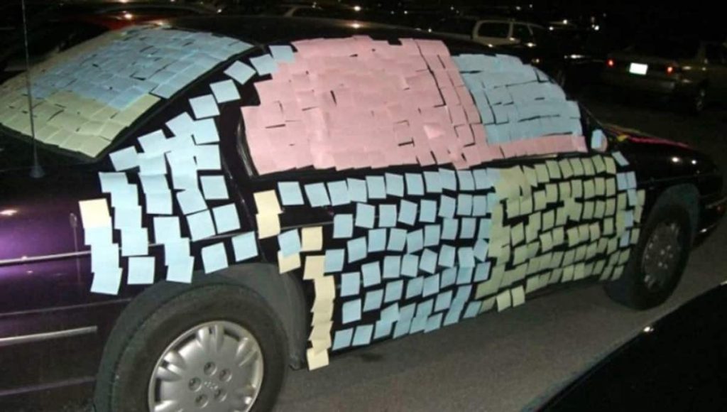 Filled With Sticky Notes
