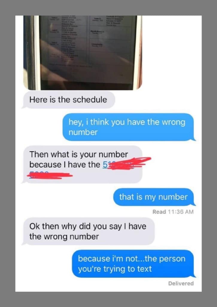 Wrong Number