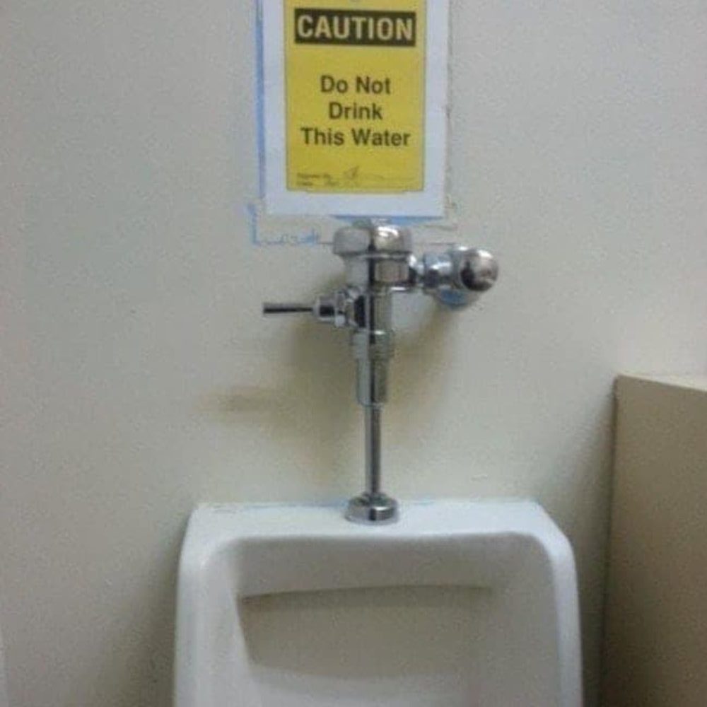 Not A Drinking Fountain