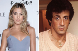 Sylvester Stallone & Sistine Stallone