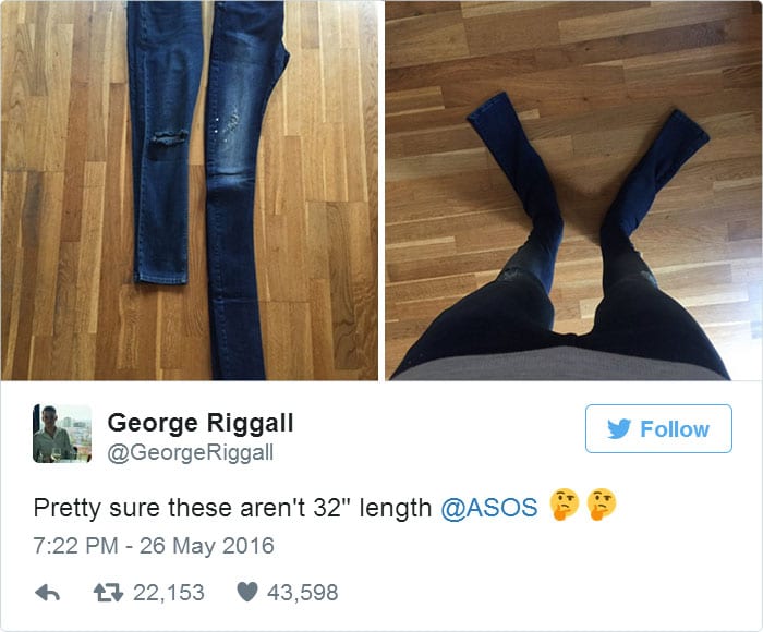 Jeans, Extra Long Length