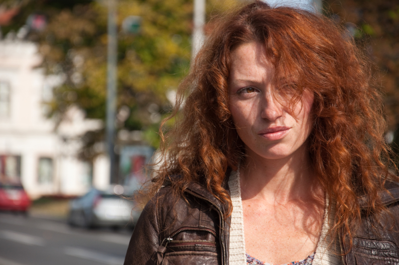 Furious,Young,Woman,Portrait