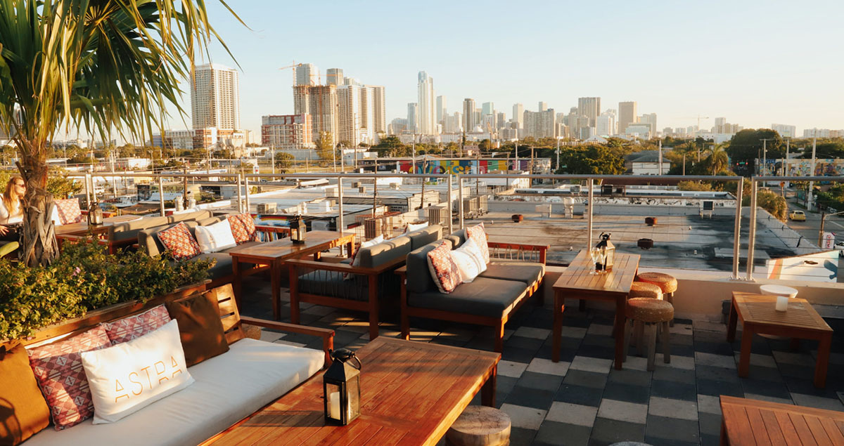 Rooftop Cocktails In Brickell