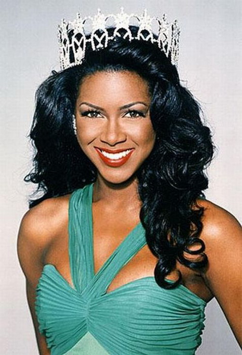 Kenya Moore Then