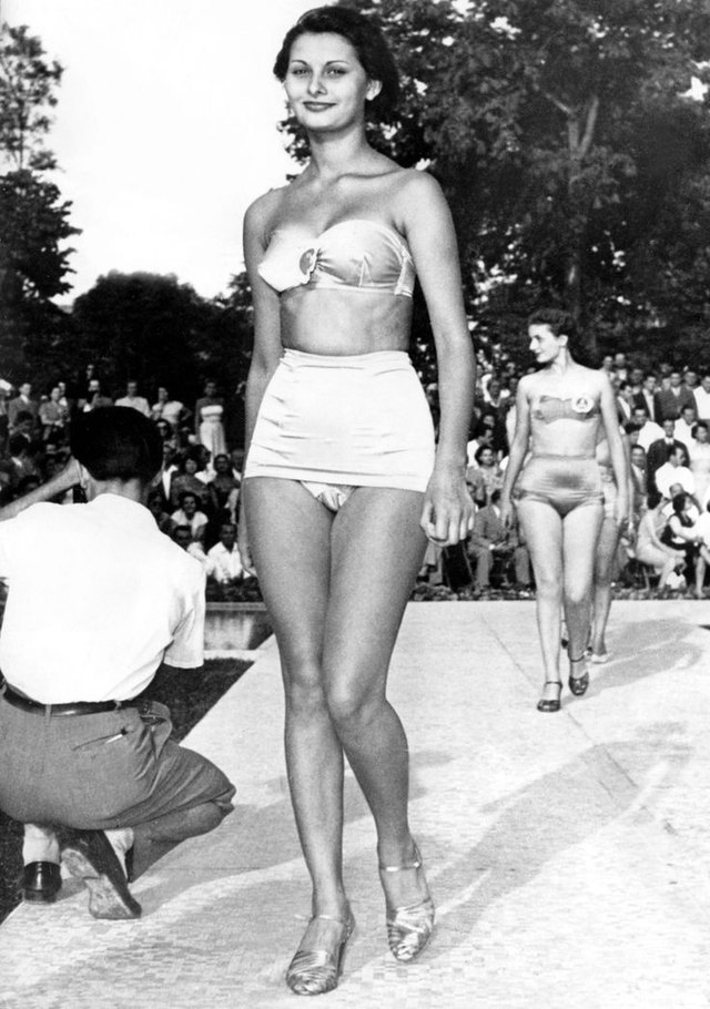 Sophia Loren Then