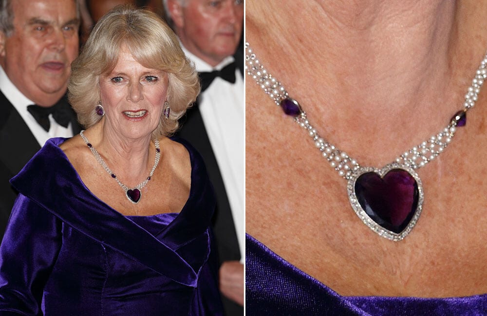 Camilla's Amethyst Heart