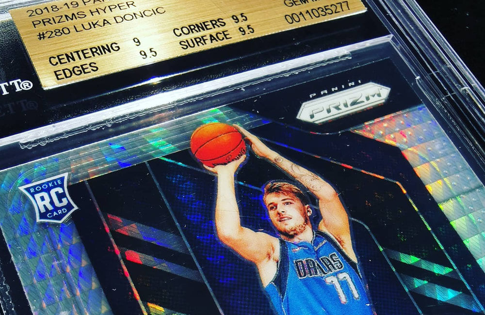 Luka Doncic Basketball Card from 2018-19