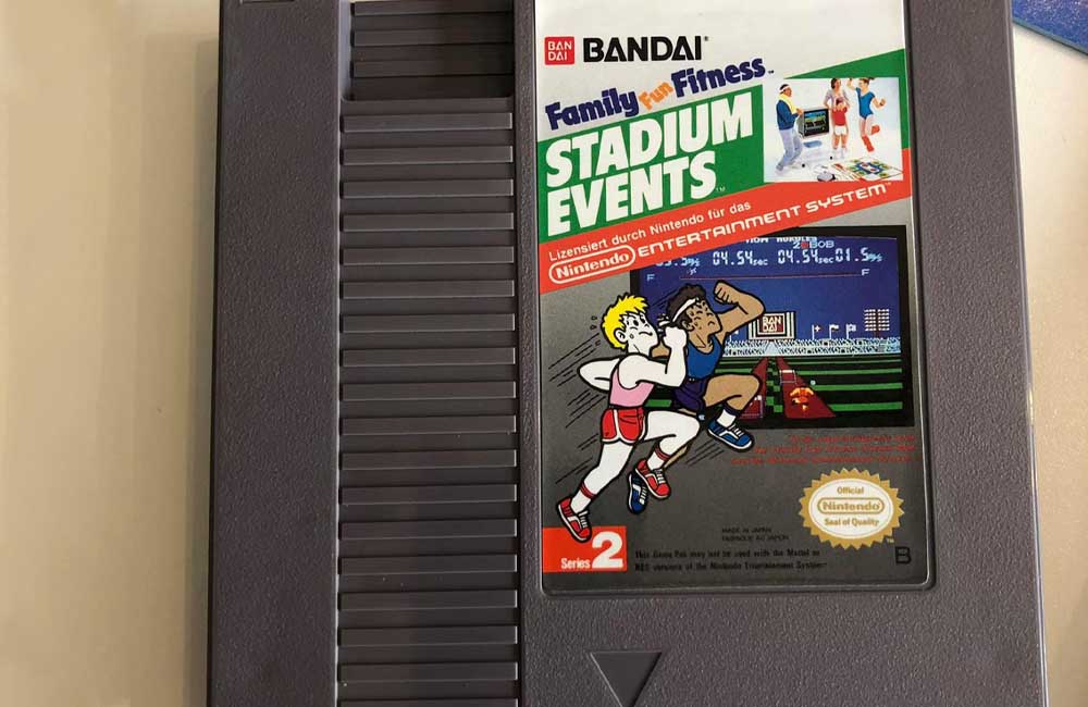 Stadium Events Video Game (Nintendo)