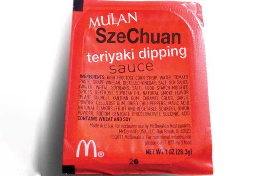 Mulan Szechuan Sauce from McDonald's