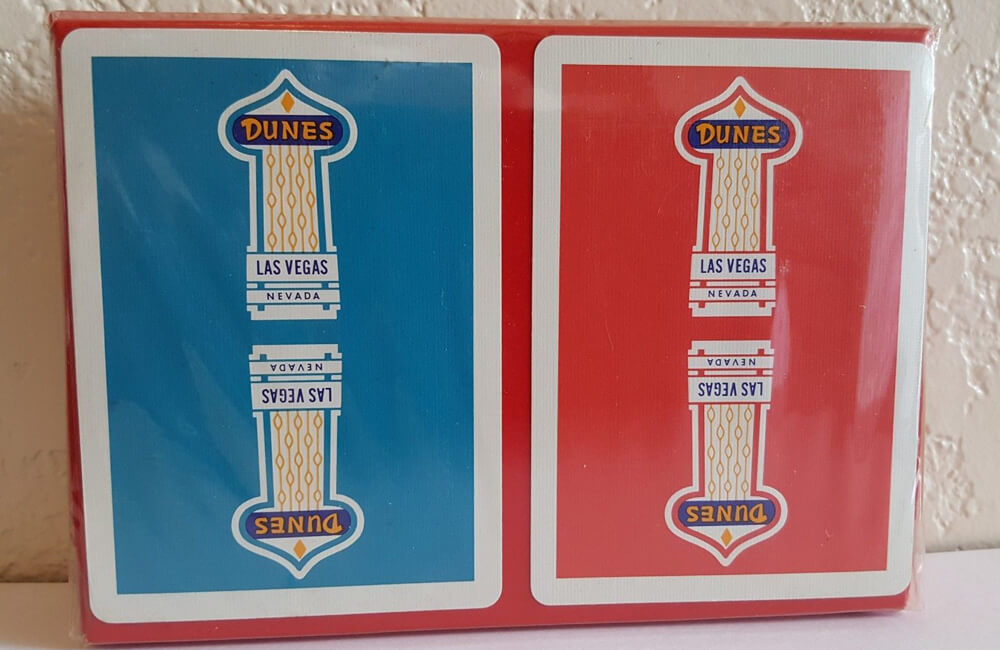 Dunes Casino Decks (Blue And Red)