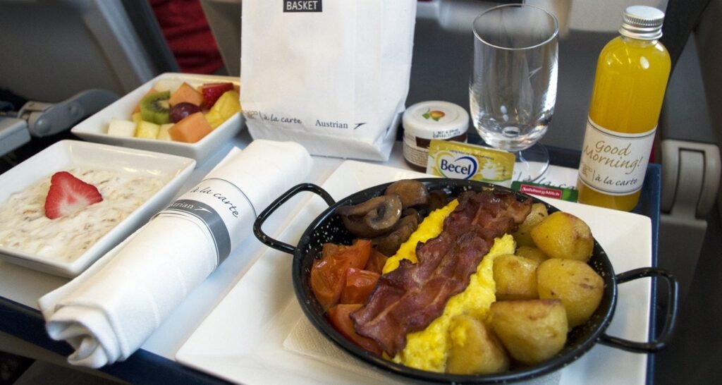 The Airlines That Serve The Best Food You'll Actually Want To Eat On 