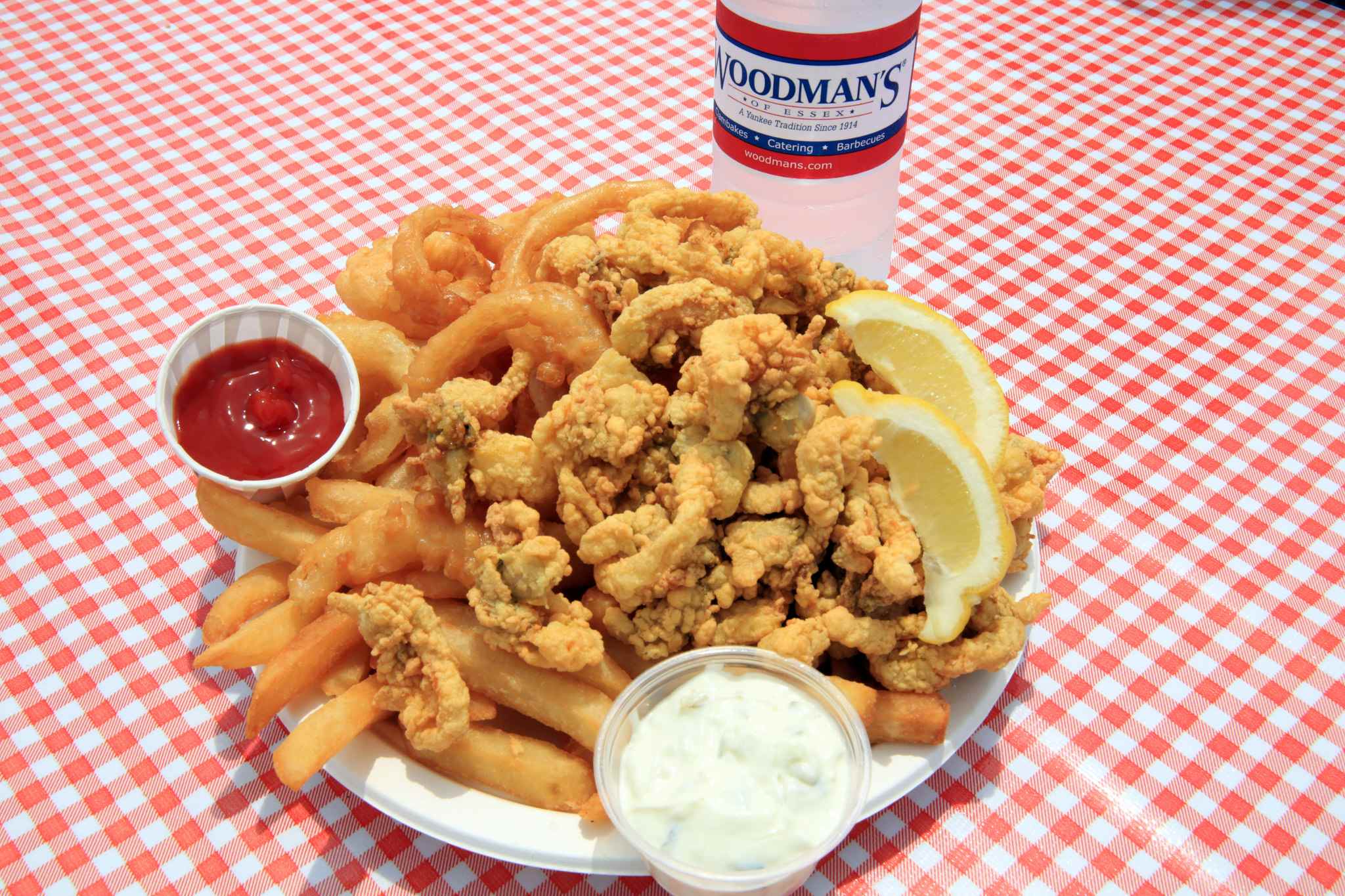 Fried Clams At Woodman's Of Essex